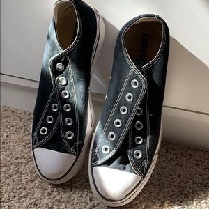 Black Platform Converse